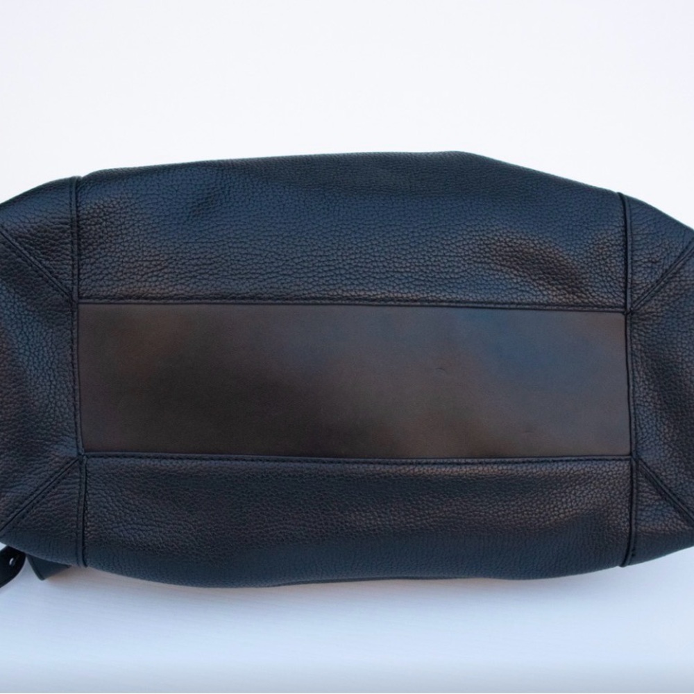 Ted Baker Women's Albee Pop Handle Leather Shoulder Bag Black - Picture 8 of 10